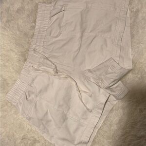 Universal Thread Cream Elastic Waist Shorts